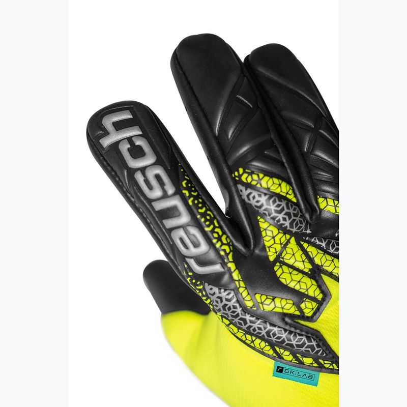 Mănuși de portar  Reusch Attrakt Gold X NC safety yellow/silver/black 5