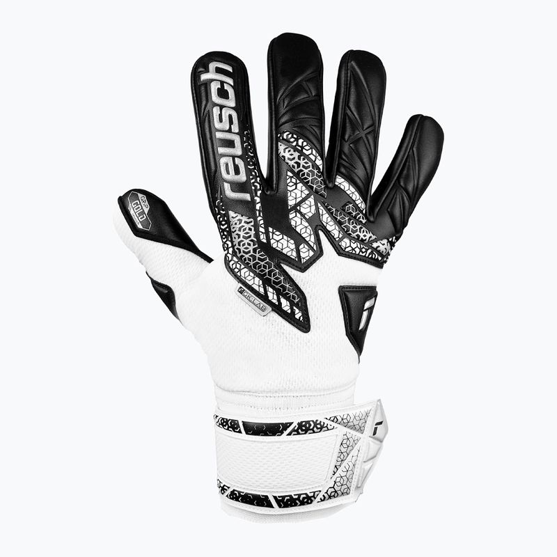 Mănuși de portar Reusch Attrakt Gold NC white/silver/black 2