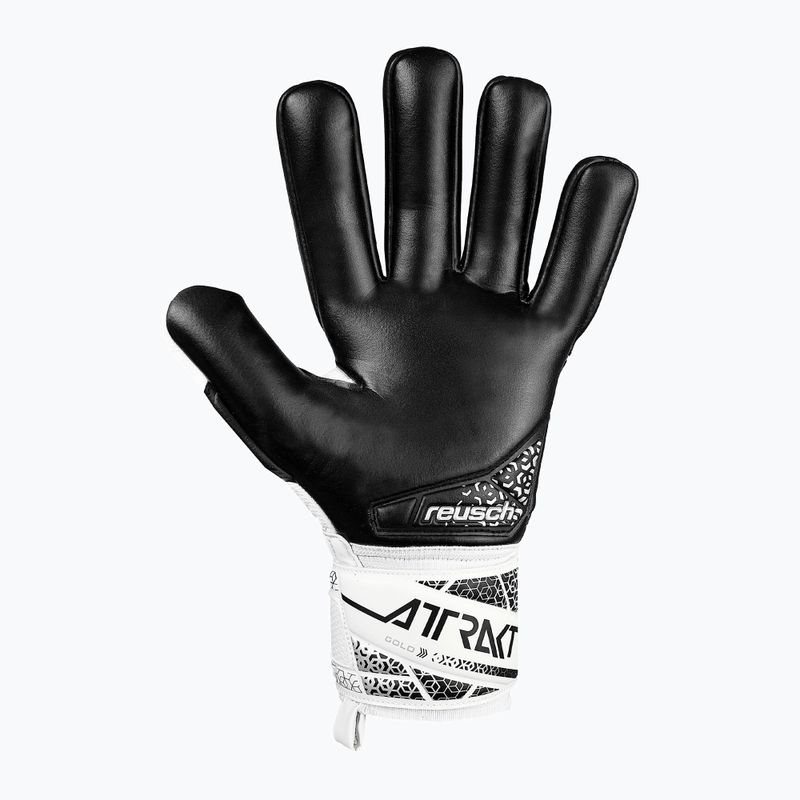 Mănuși de portar Reusch Attrakt Gold NC white/silver/black 3