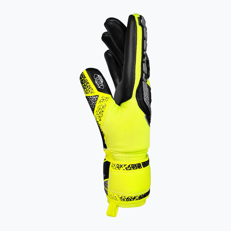Mănuși de portar Reusch Attrakt Freegel Silver safety yellow/silver/black 4