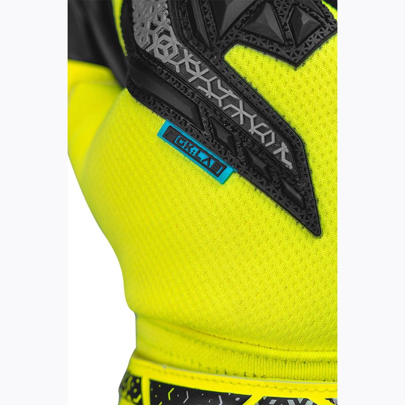 Mănuși de portar Reusch Attrakt Freegel Silver safety yellow/silver/black 7