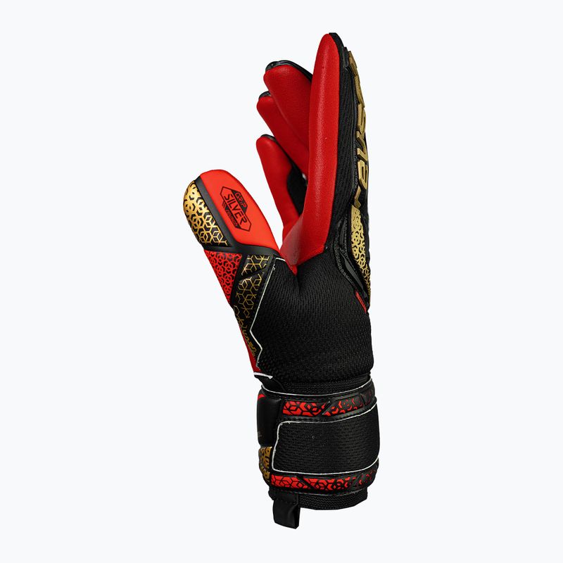 Mănuși de portar Reusch Attrakt Freegel Silver black/gold/fiery red 4
