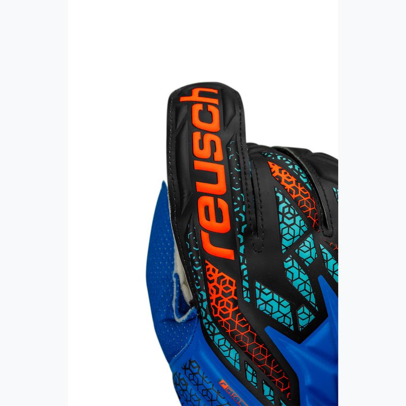 Mănuși de portar Reusch Attrakt Solid electric blue/shocking orange 5