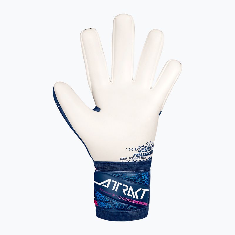 Mănuși de portar Reusch Attrakt RE:GRIP blue/pink/white 3