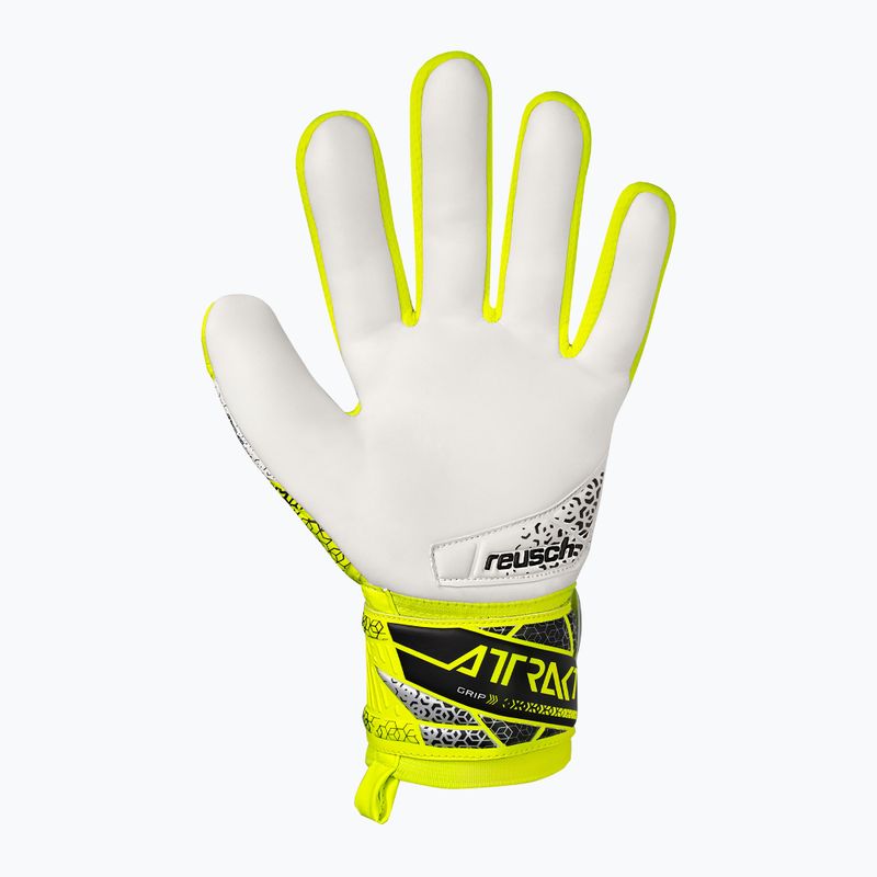 Mănuși de portar  Reusch Attrakt Grip safety yellow/silver 3