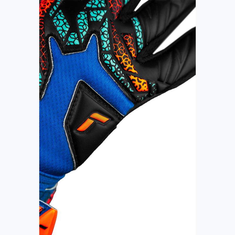 Mănuși de portar Reusch Attrakt Infinity NC Junior electric blue/shocking orange/black 6