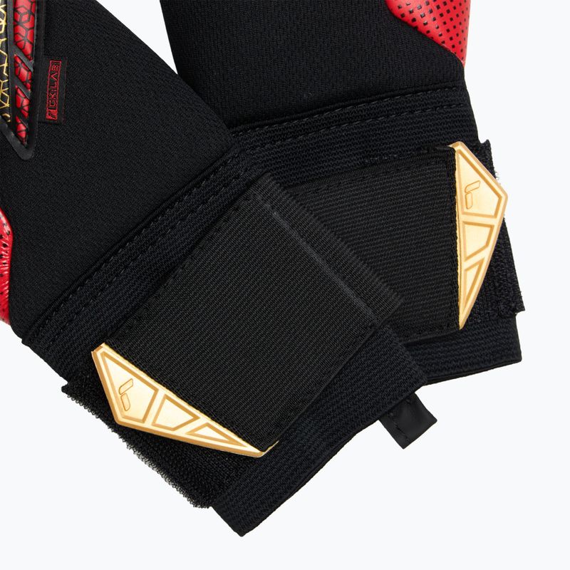 Mănuși de portar  Reusch Attrakt Gold X GluePrint black/gold/fiery red 5