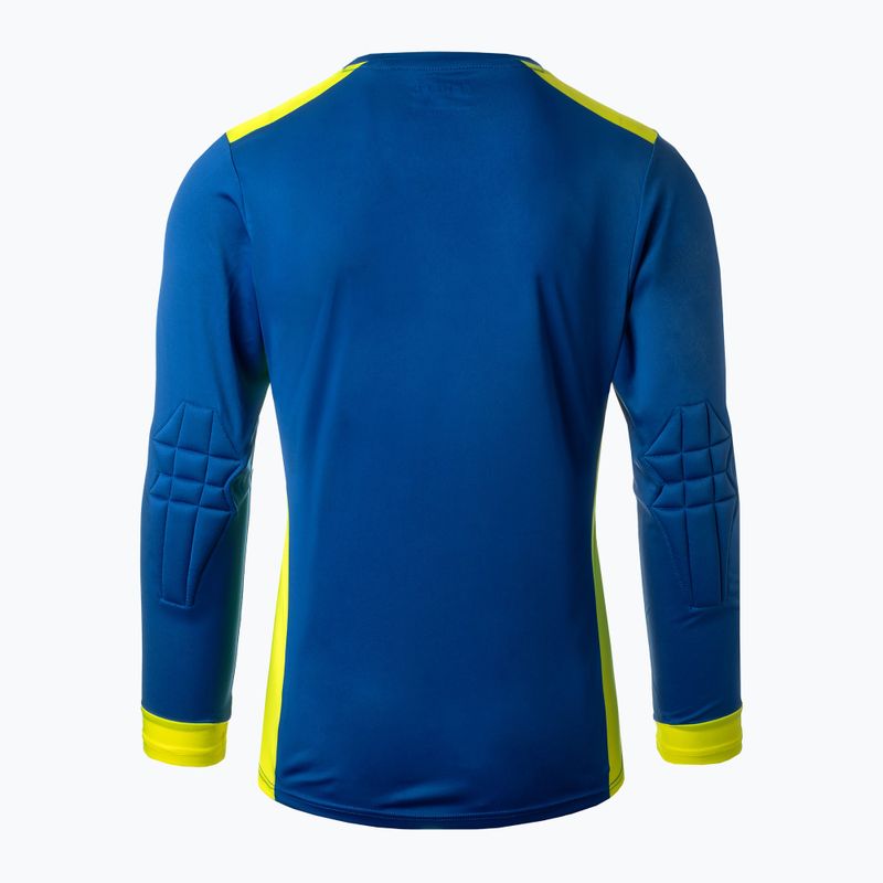 Longsleeve de portar Reusch Match Longsleeve Padded brilliant blue/safety yellow 2