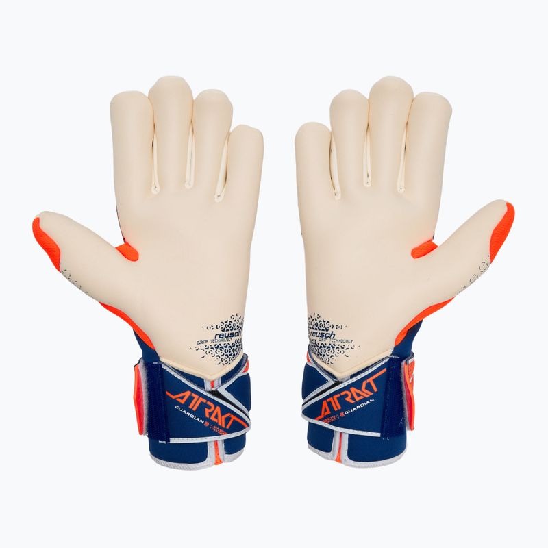 Mănuși de portar  Reusch Attrakt Gold X Guardian shocking orange/energize blue 3