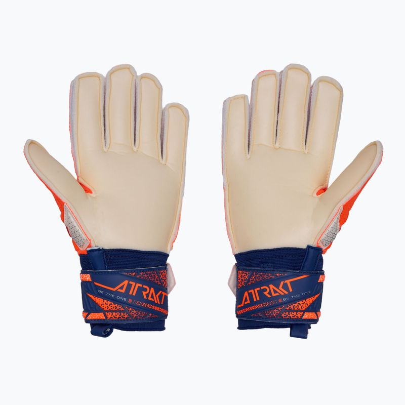 Mănuși de portar Reusch Attrakt Solid shocking orange/energize blue 3