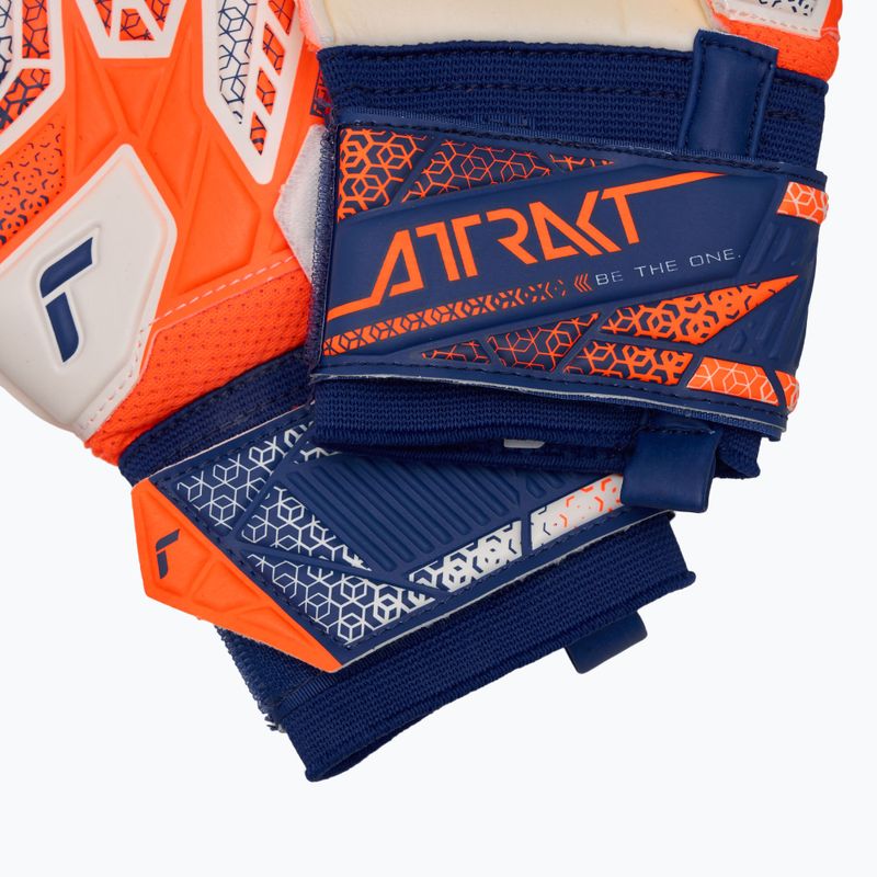 Mănuși de portar Reusch Attrakt Solid shocking orange/energize blue 5