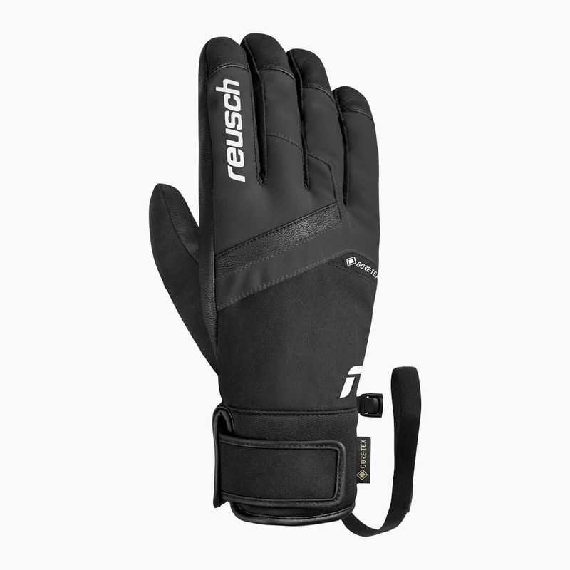 Mănuși de schi pentru bărbați Reusch Booster Gore-Tex black/white 3