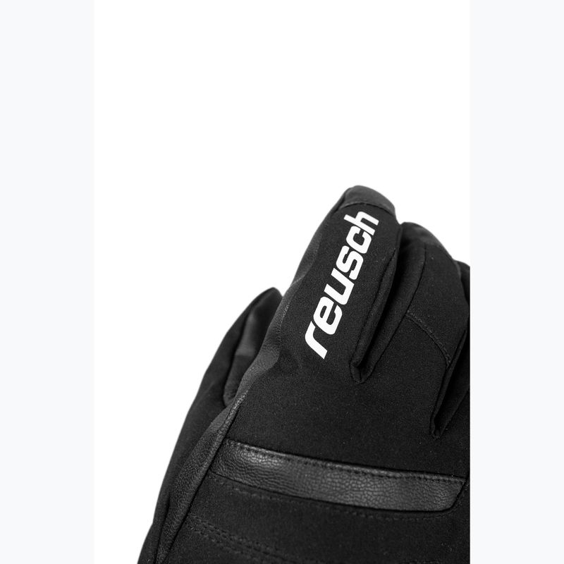 Mănuși de schi pentru bărbați Reusch Booster Gore-Tex black/white 5