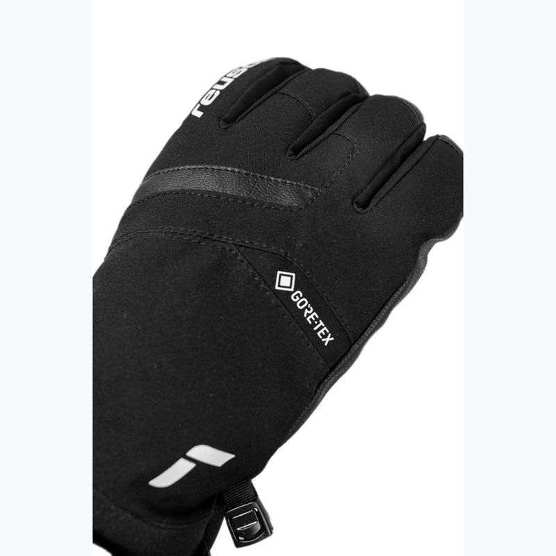 Mănuși de schi pentru bărbați Reusch Booster Gore-Tex black/white 6
