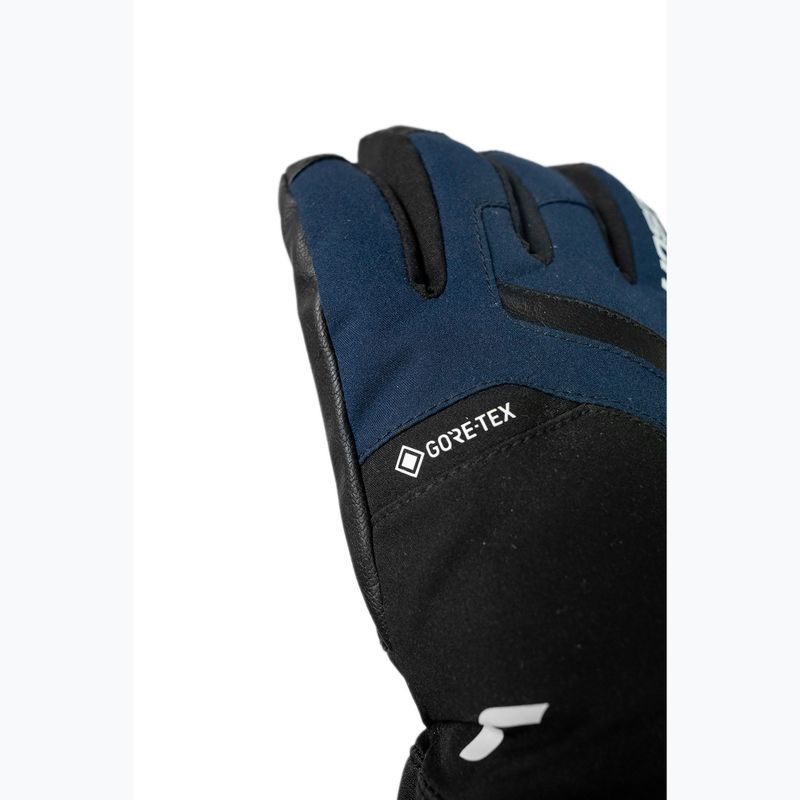 Mănuși de schi pentru bărbați Reusch Booster Gore-Tex black/dress blue 6
