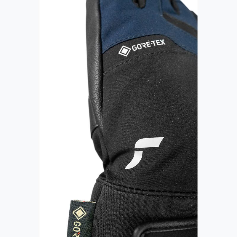 Mănuși de schi pentru bărbați Reusch Booster Gore-Tex black/dress blue 7