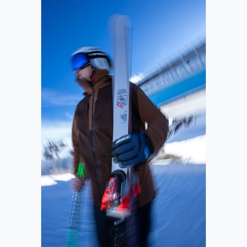 Mănuși de schi pentru bărbați Reusch Booster Gore-Tex black/dress blue 9