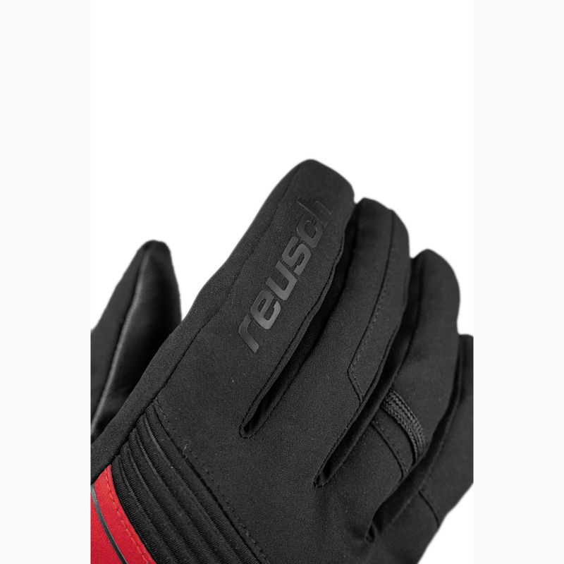 Mănuși de schi Reusch Louis R-Tex XT black/tango red 4