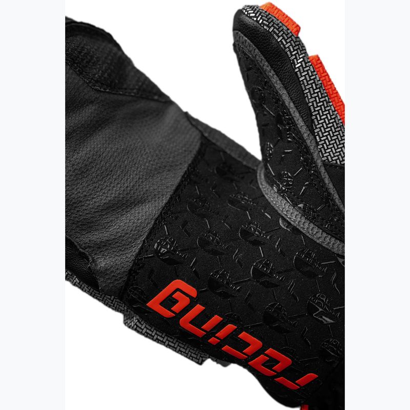 Mănuși de schi Reusch Worldcup Warrior GS Mitten black/silver/fluo red 7