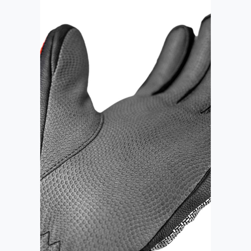 Mănuși de schi Reusch Worldcup Warrior DH black/silver/fluo red 6
