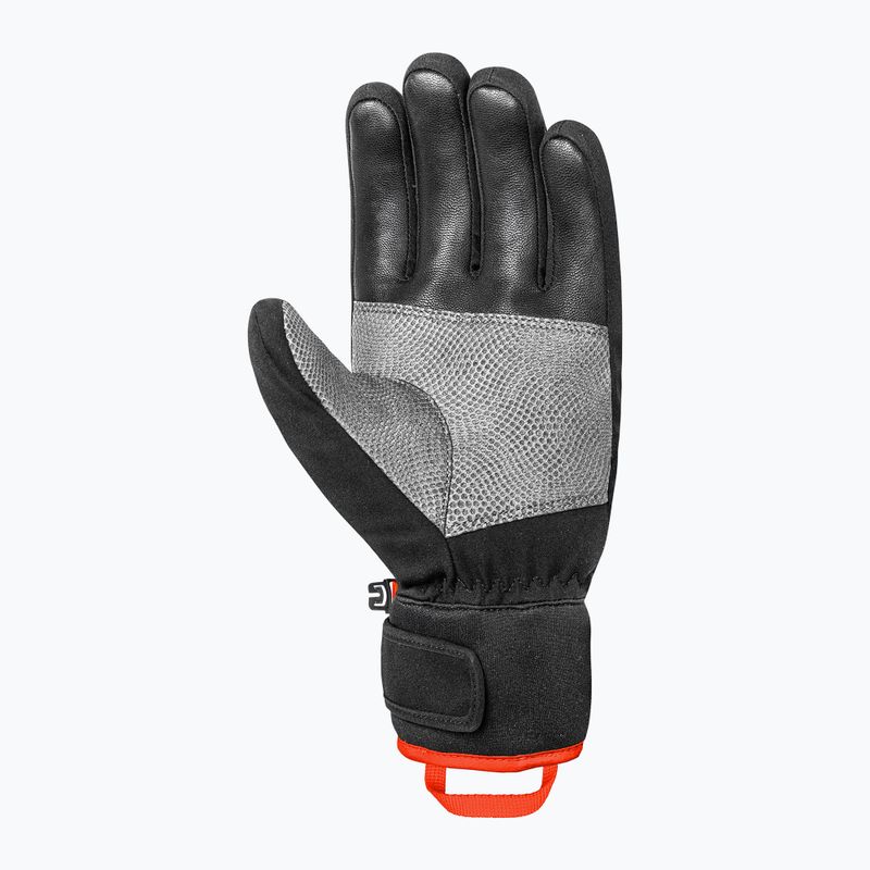 Mănuși de schi pentru bărbați Reusch Worldcup Warrior R-Tex XT black/silver/fluo red 4