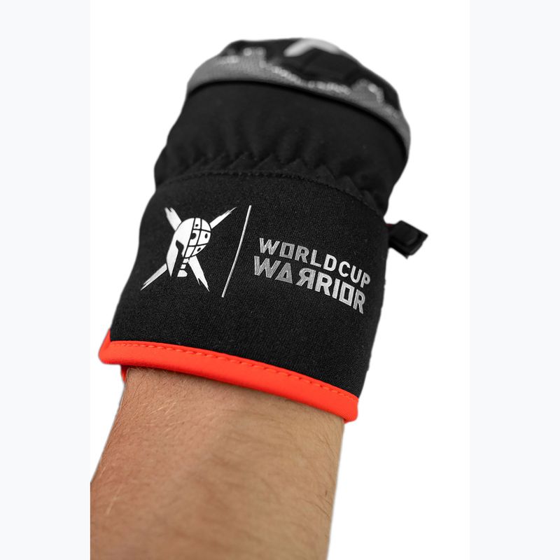 Mănuși de schi Reusch Worldcup Warrior R-Tex XT Mitten black/silver/fluo red 6