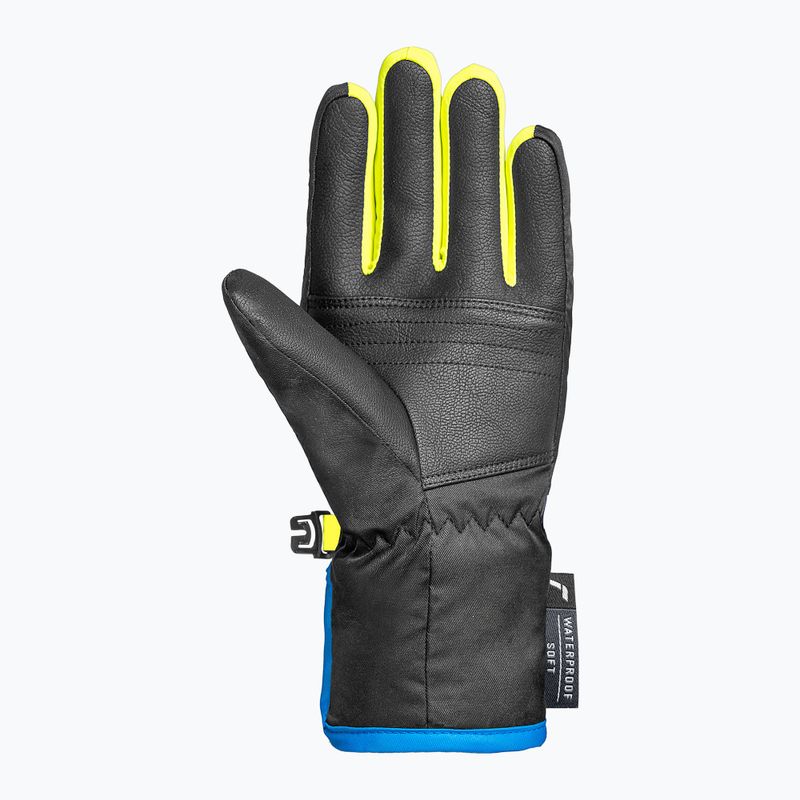 Mănuși de schi pentru copii Reusch Dan R-Tex XT Junior black/brilliant blue/safety yellow 4