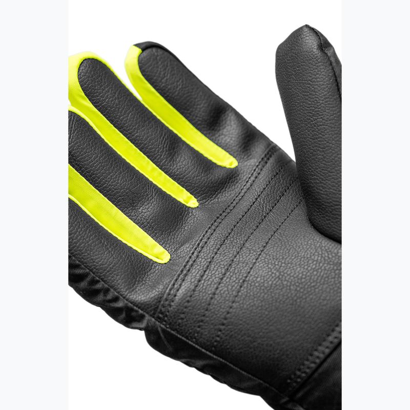 Mănuși de schi pentru copii Reusch Dan R-Tex XT Junior black/brilliant blue/safety yellow 5