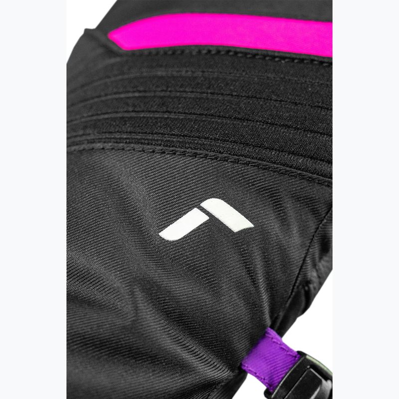 Mănuși de schi pentru copii Reusch Dan R-Tex XT Junior black/pink glo 7