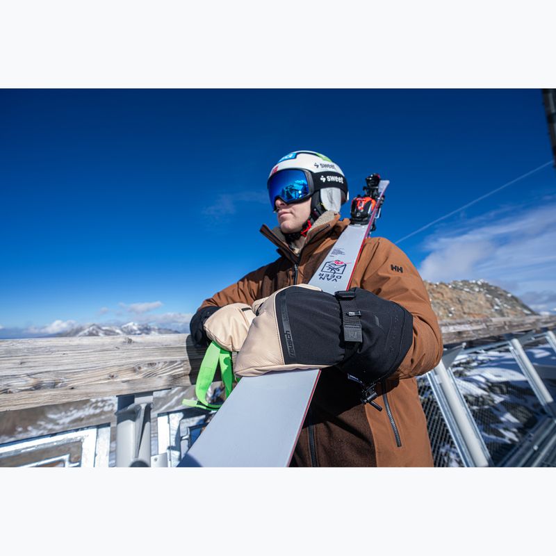 Mănuși de schi pentru bărbați Reusch Duality R-Wool Lobster tan/black 12