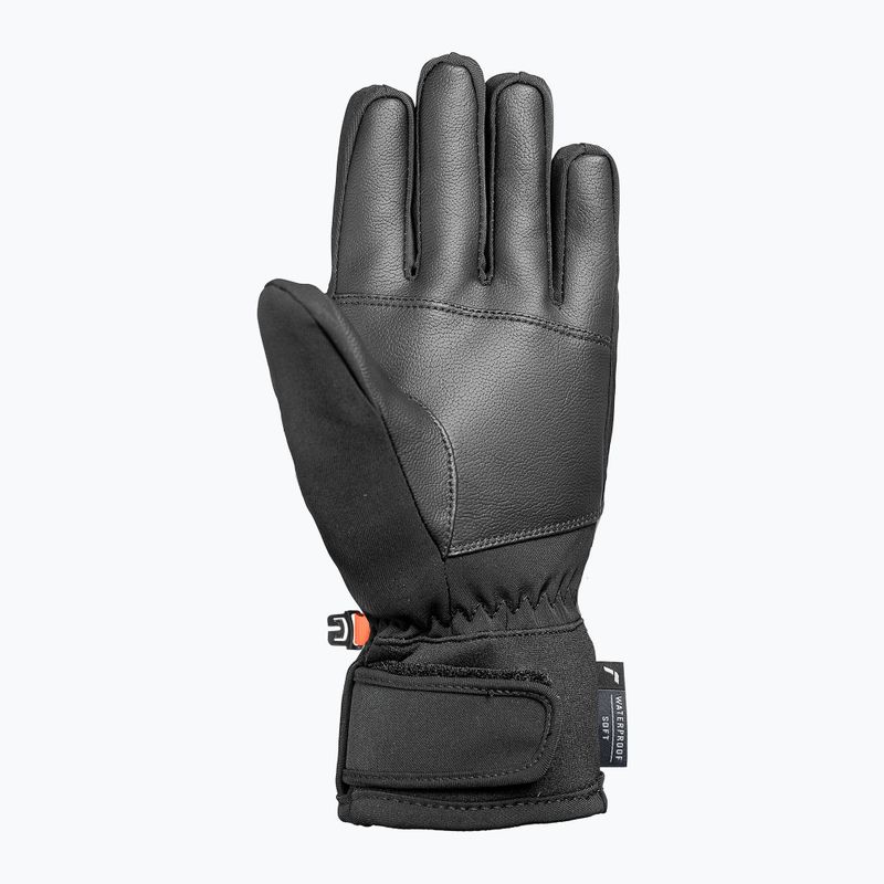 Mănuși de schi pentru copii Reusch Warrior R-Tex XT Junior black/silver/fluorescent red 4