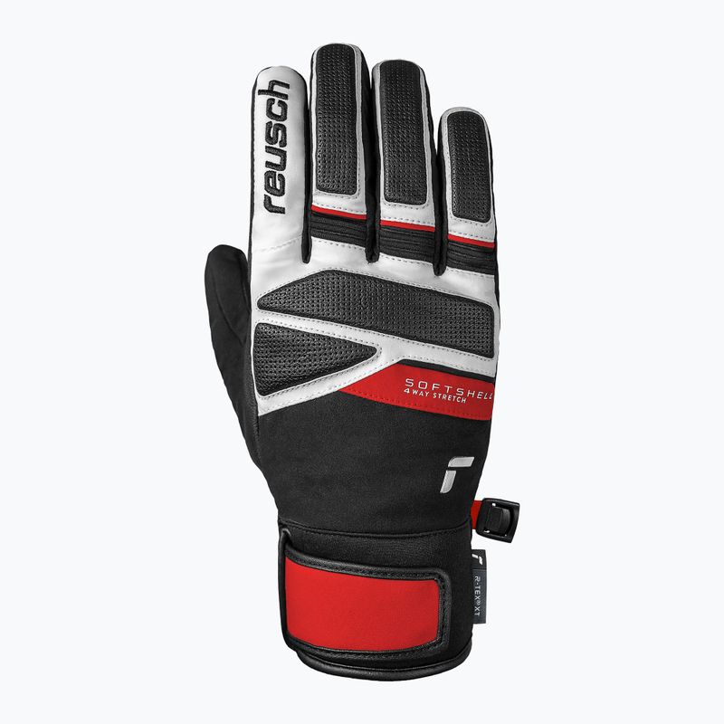 Mănuși de schi pentru bărbați  Reusch Thunder R-Tex XT black/white/fire red 3