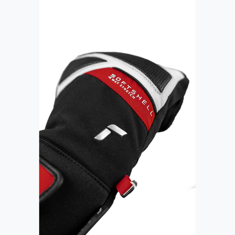 Mănuși de schi pentru bărbați  Reusch Thunder R-Tex XT black/white/fire red 7