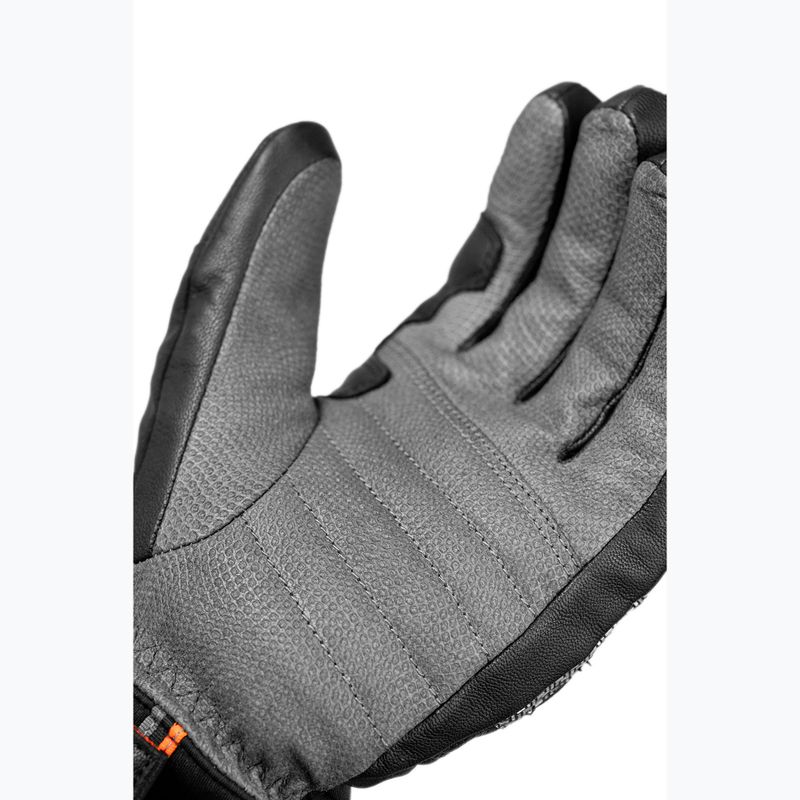 Mănuși de schi pentru bărbați Reusch Alpine Master black/silver/fluo red 5