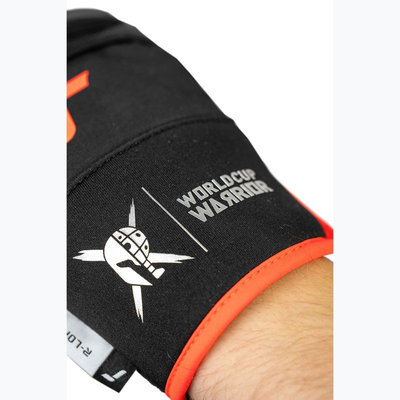 Mănuși de schi pentru bărbați Reusch Alpine Master black/silver/fluo red 8