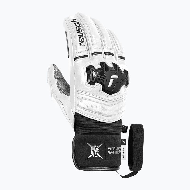 Mănuși de schi Reusch Champ white / black 2