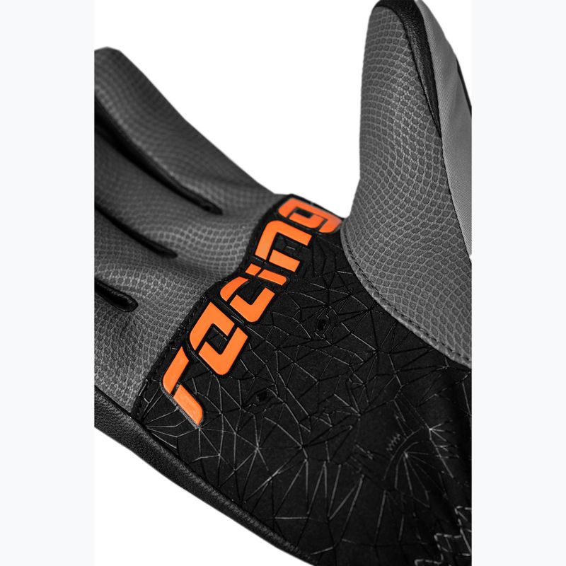 Mănuși de schi pentru bărbați Reusch Ultra steel grey / black / shoc 8