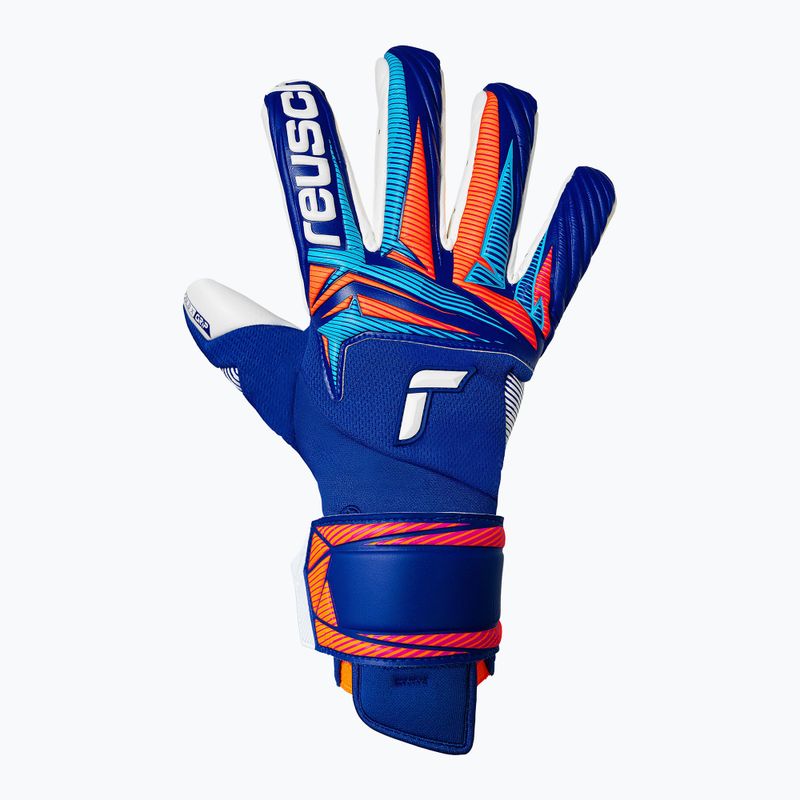 Mănuși de portar Reusch Attrakt Gold X Guardian sharp blue/white/shocking orange 2
