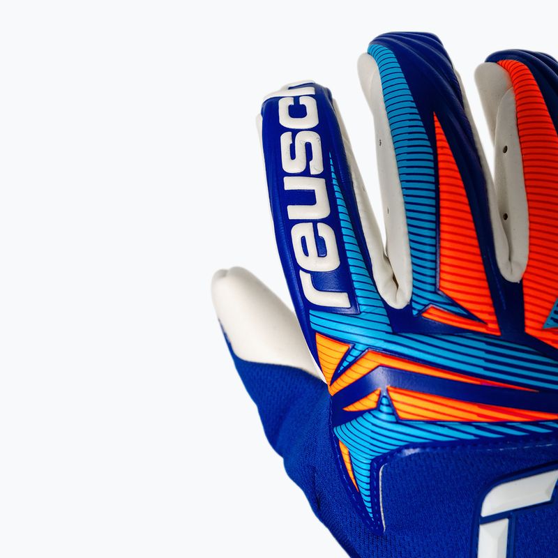 Mănuși de portar Reusch Attrakt Gold X Guardian sharp blue/white/shocking orange 6