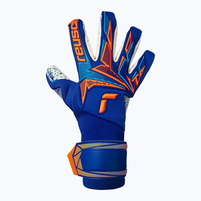 Mănuși de portar Reusch Attrakt Freegel Fusion Goaliator sharp blue/shocking orange 2