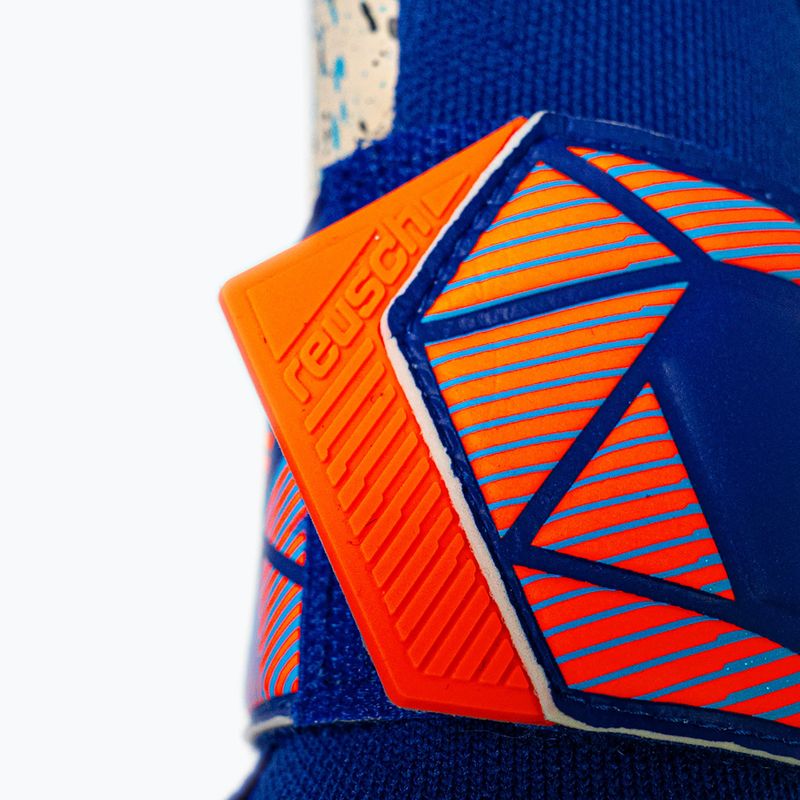 Mănuși de portar Reusch Attrakt Freegel Fusion Goaliator sharp blue/shocking orange 7
