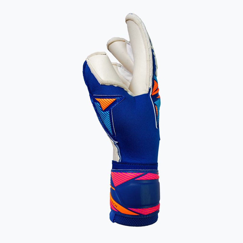 Mănuși de portar Reusch Attrakt Duo Evolution sharp blue/white/shocking orange 4