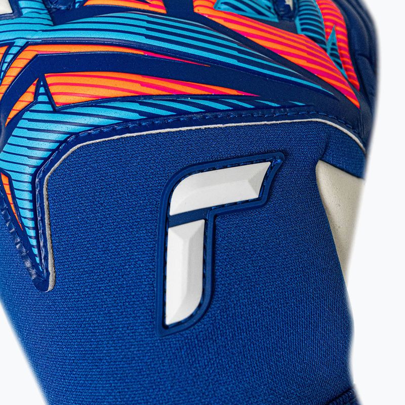 Mănuși de portar Reusch Attrakt Duo Evolution sharp blue/white/shocking orange 5