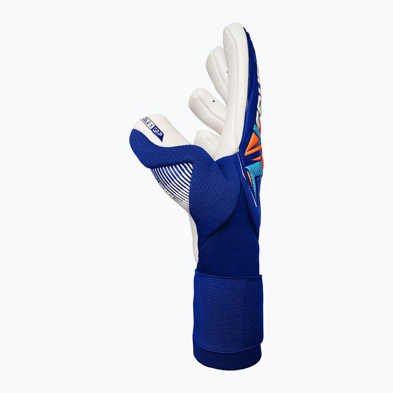 Mănuși de portar Reusch Attrakt Gold X NC Gravity sharp blue/white/shocking orange 4