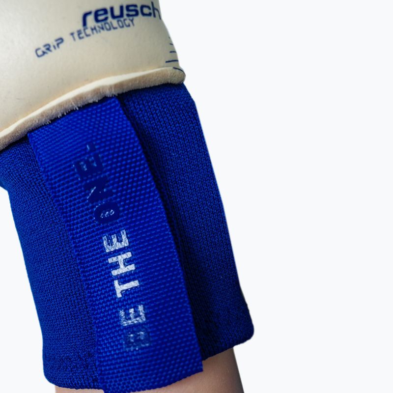 Mănuși de portar Reusch Attrakt Gold X NC Gravity sharp blue/white/shocking orange 8