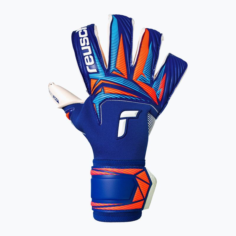 Mănuși de portar Reusch Attrakt Gold X Evolution sharp blue/white/shocking orange 2