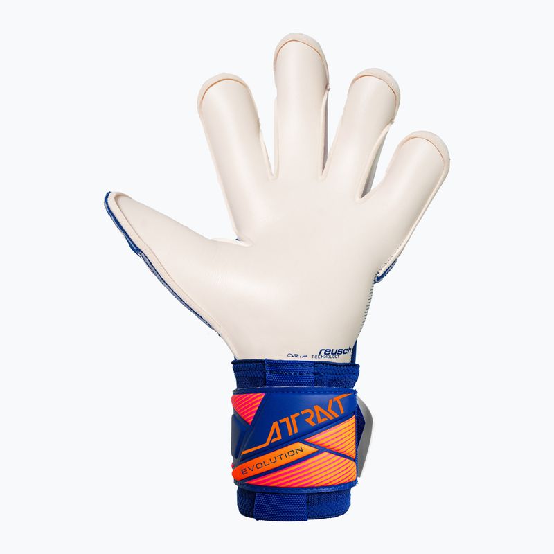 Mănuși de portar Reusch Attrakt Gold X Evolution sharp blue/white/shocking orange 3
