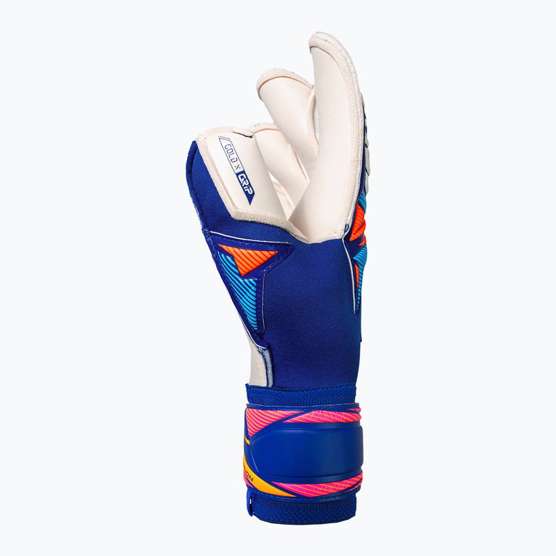Mănuși de portar Reusch Attrakt Gold X Evolution sharp blue/white/shocking orange 4