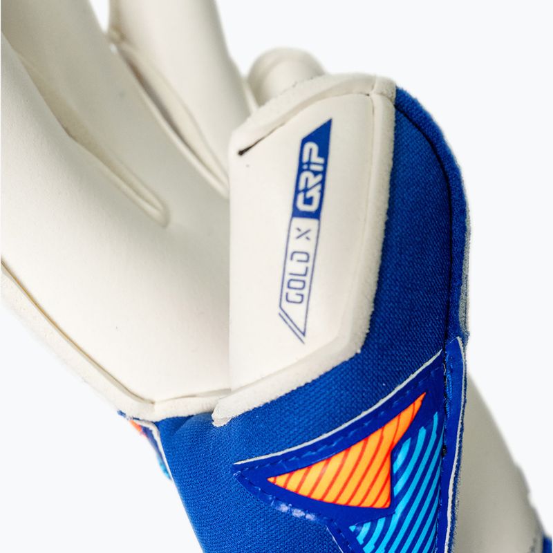 Mănuși de portar Reusch Attrakt Gold X Evolution sharp blue/white/shocking orange 5