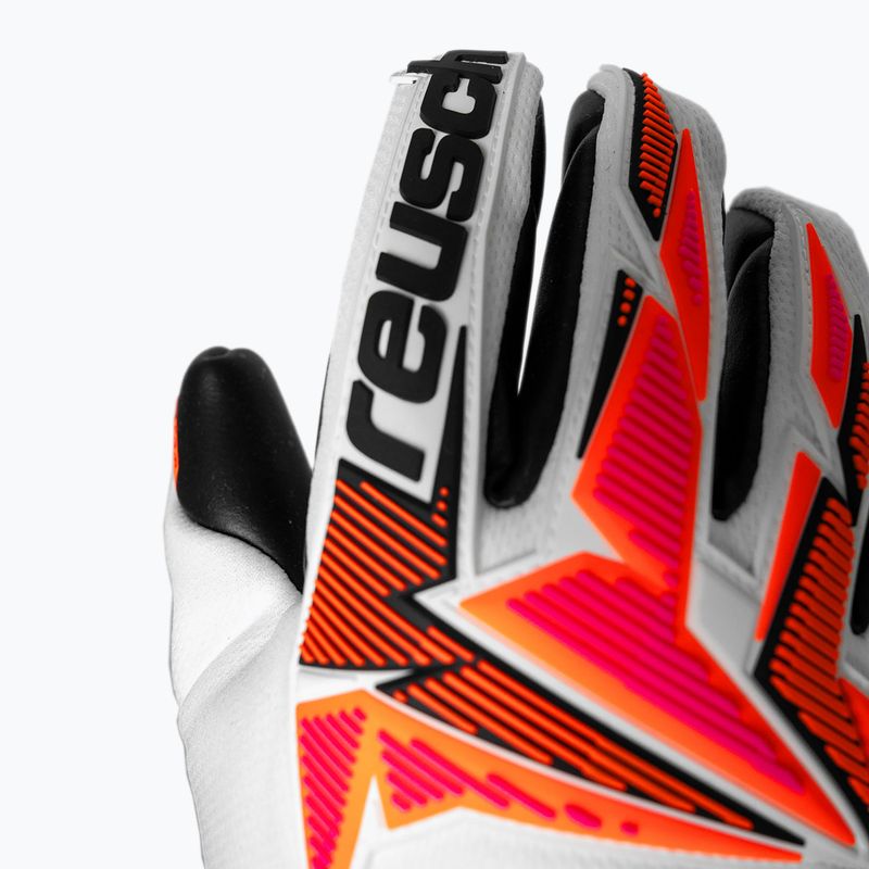 Mănuși de portar Reusch Attrakt Freegel Gold X white/shocking orange/black 7